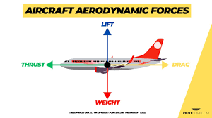 Aircraft forces diagram